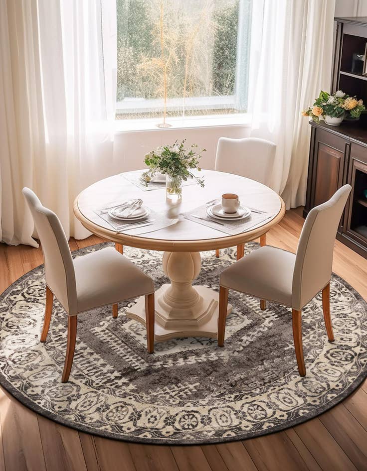 Detail image of 8' x 8' Arcadia Round Rug