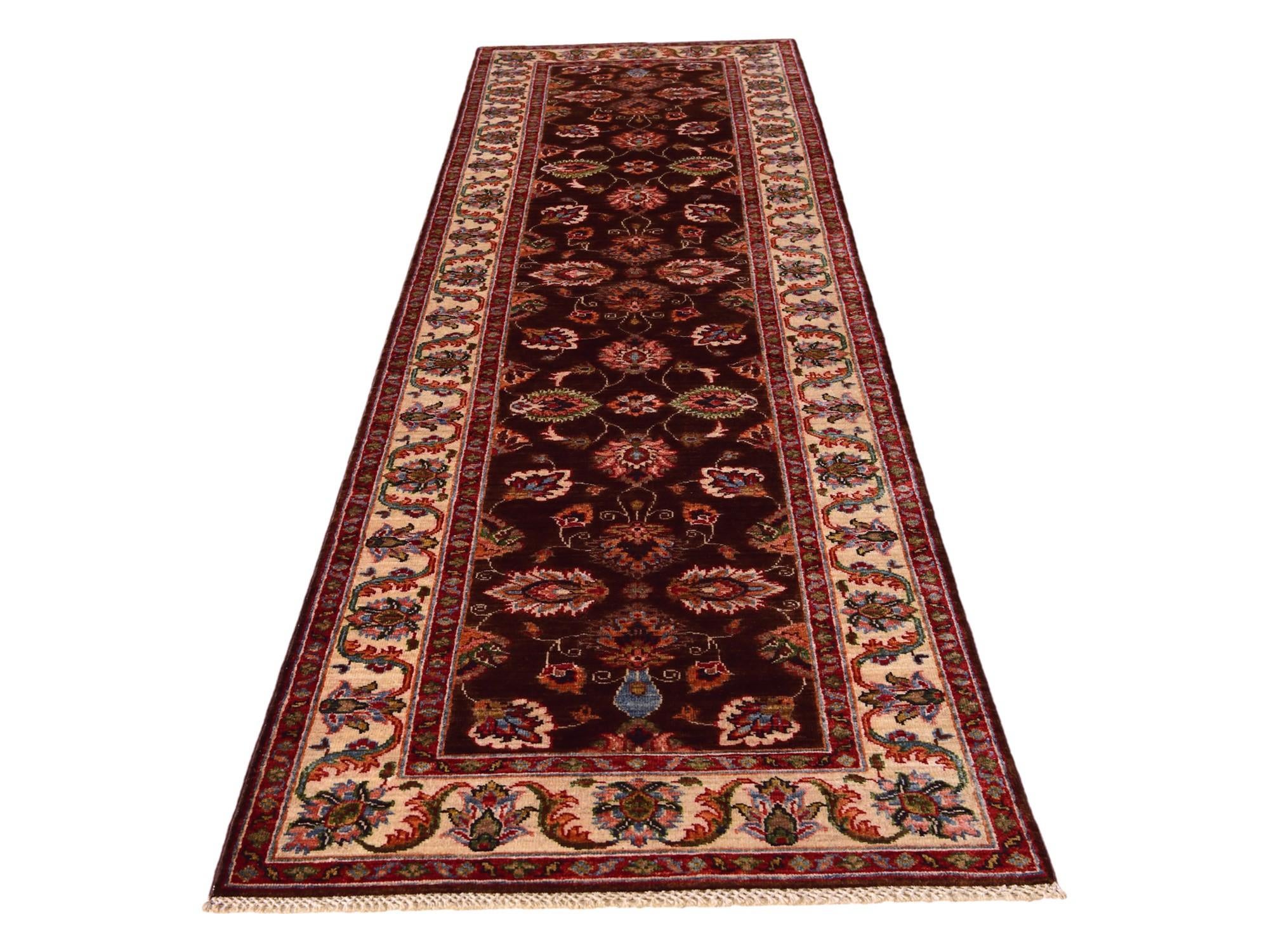 2' 9 x 10' 7 Hand Knotted Ariana Ziegler Runner Rug