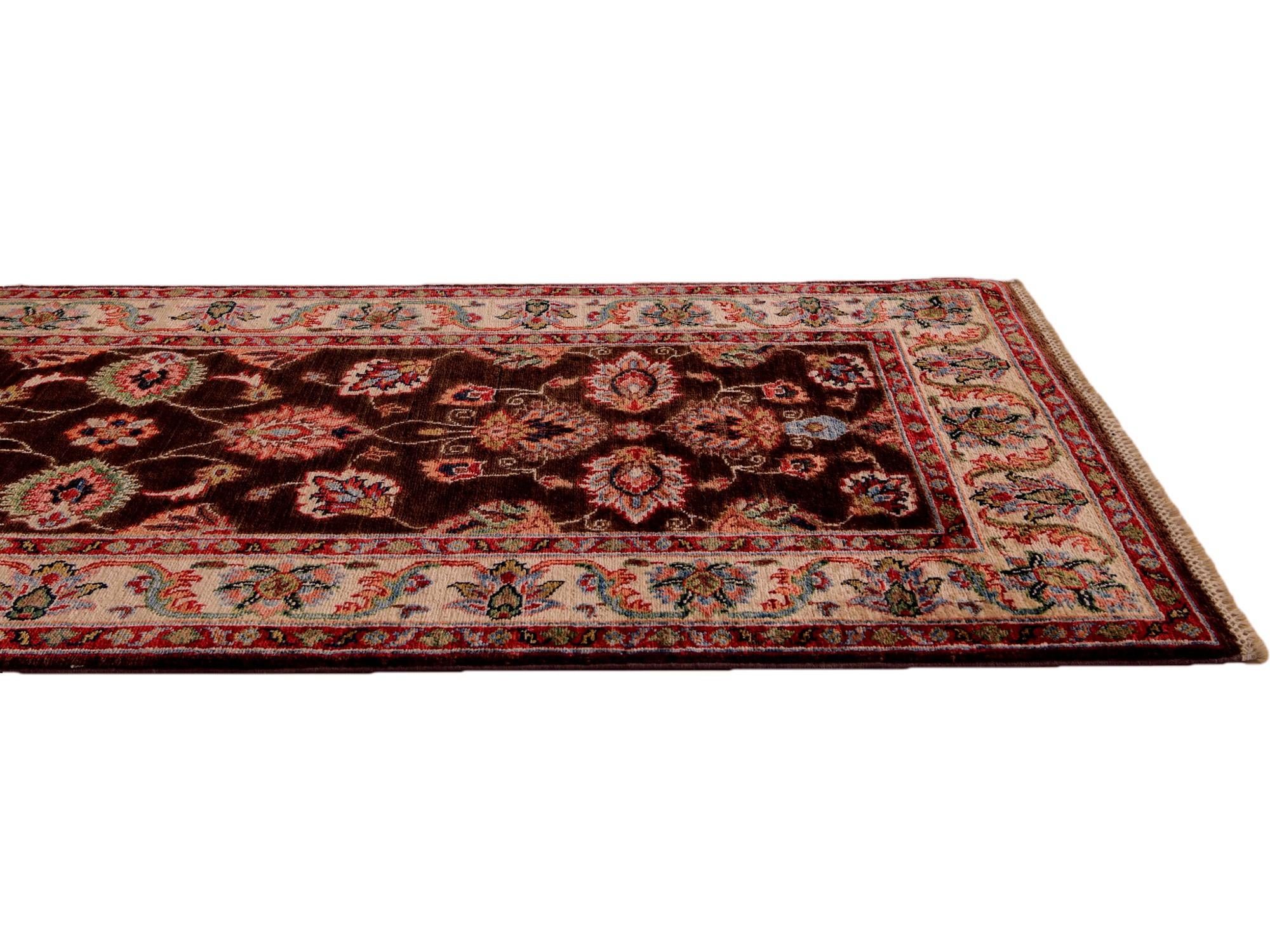 2' 9 x 10' 7 Hand Knotted Ariana Ziegler Runner Rug