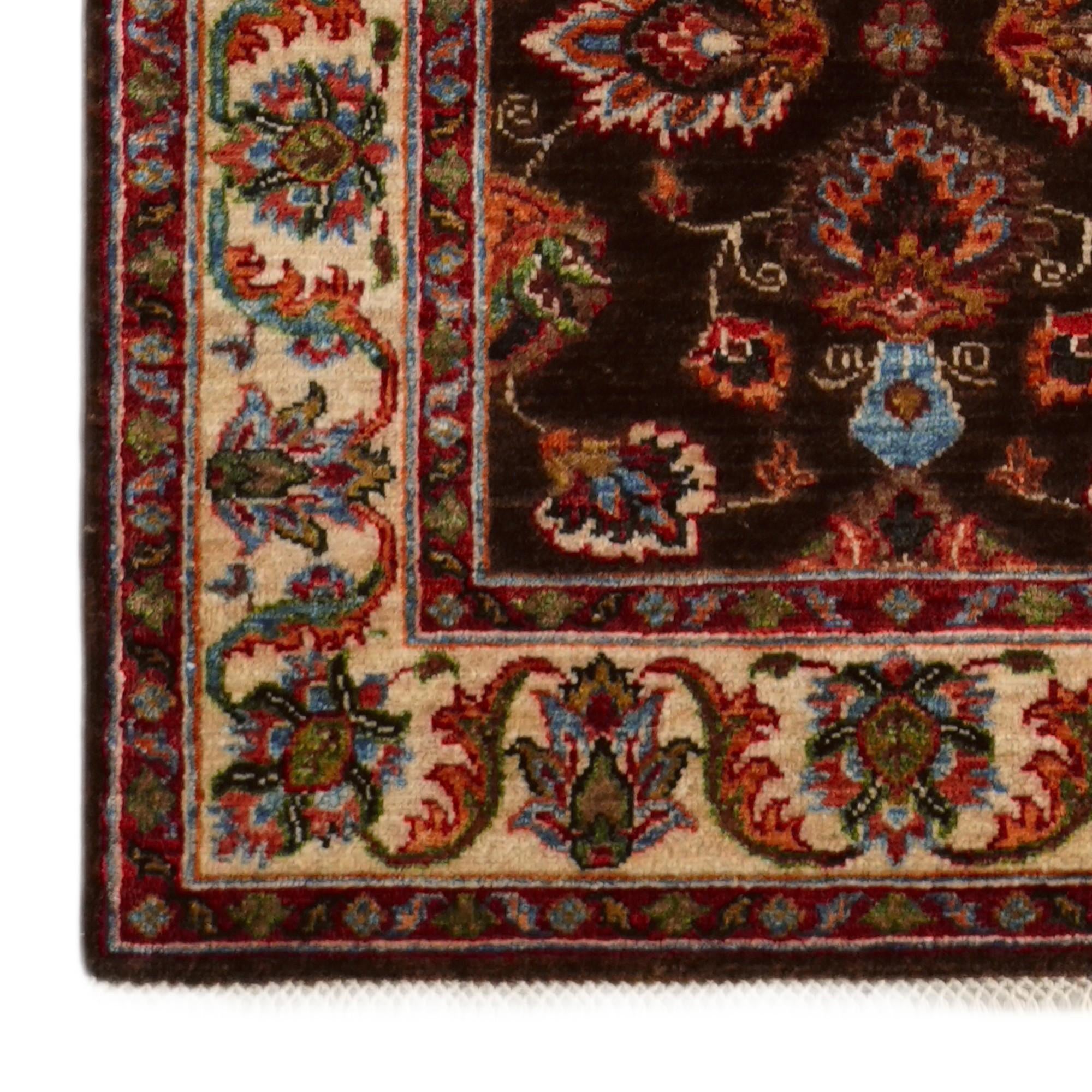 2' 9 x 10' 7 Hand Knotted Ariana Ziegler Runner Rug