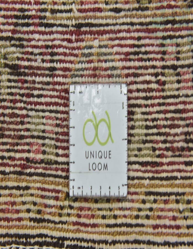 Detail image of 4' x 10' 9  Hand Knotted Hossainabad Persian Wool Runner Rug