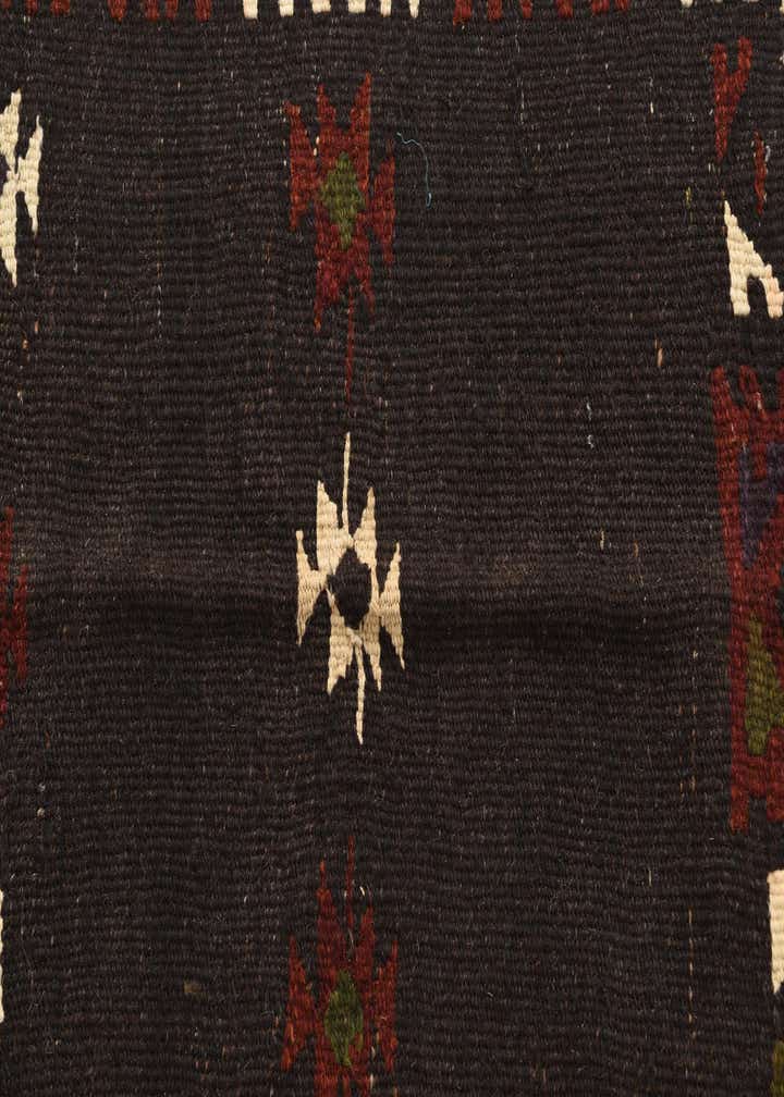 3' 3 x 10' 10 Hand Woven Kilim Afghan Wool Runner Rug