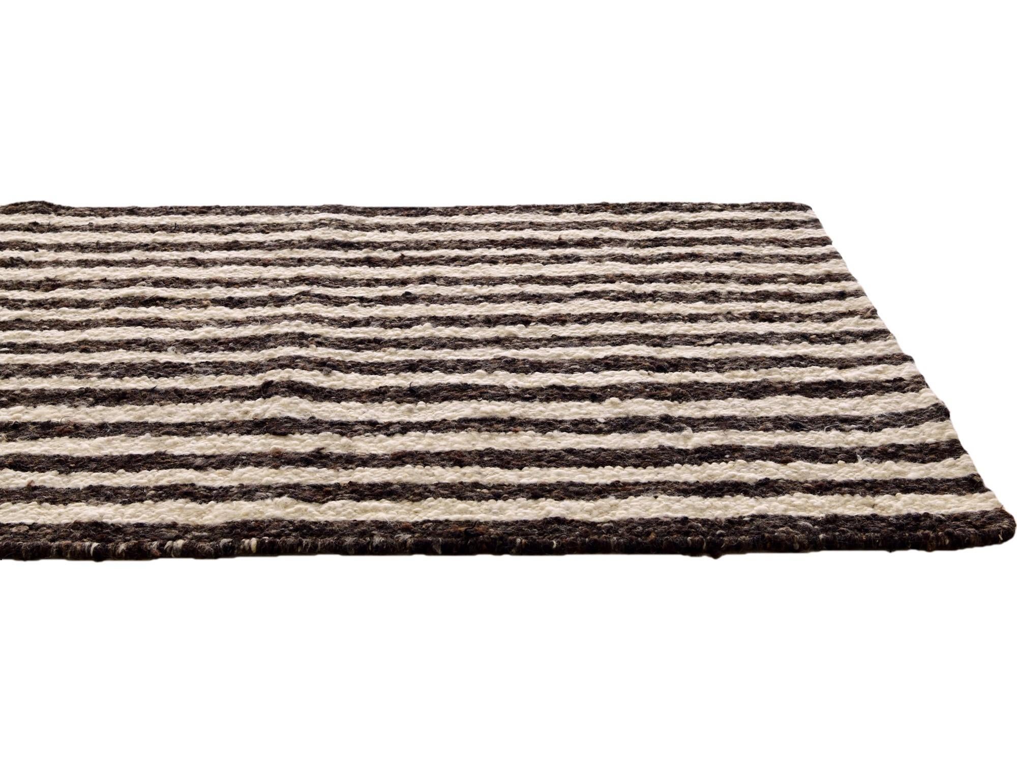 3' x 8' Hand Knotted Moroccan Wool Runner Rug