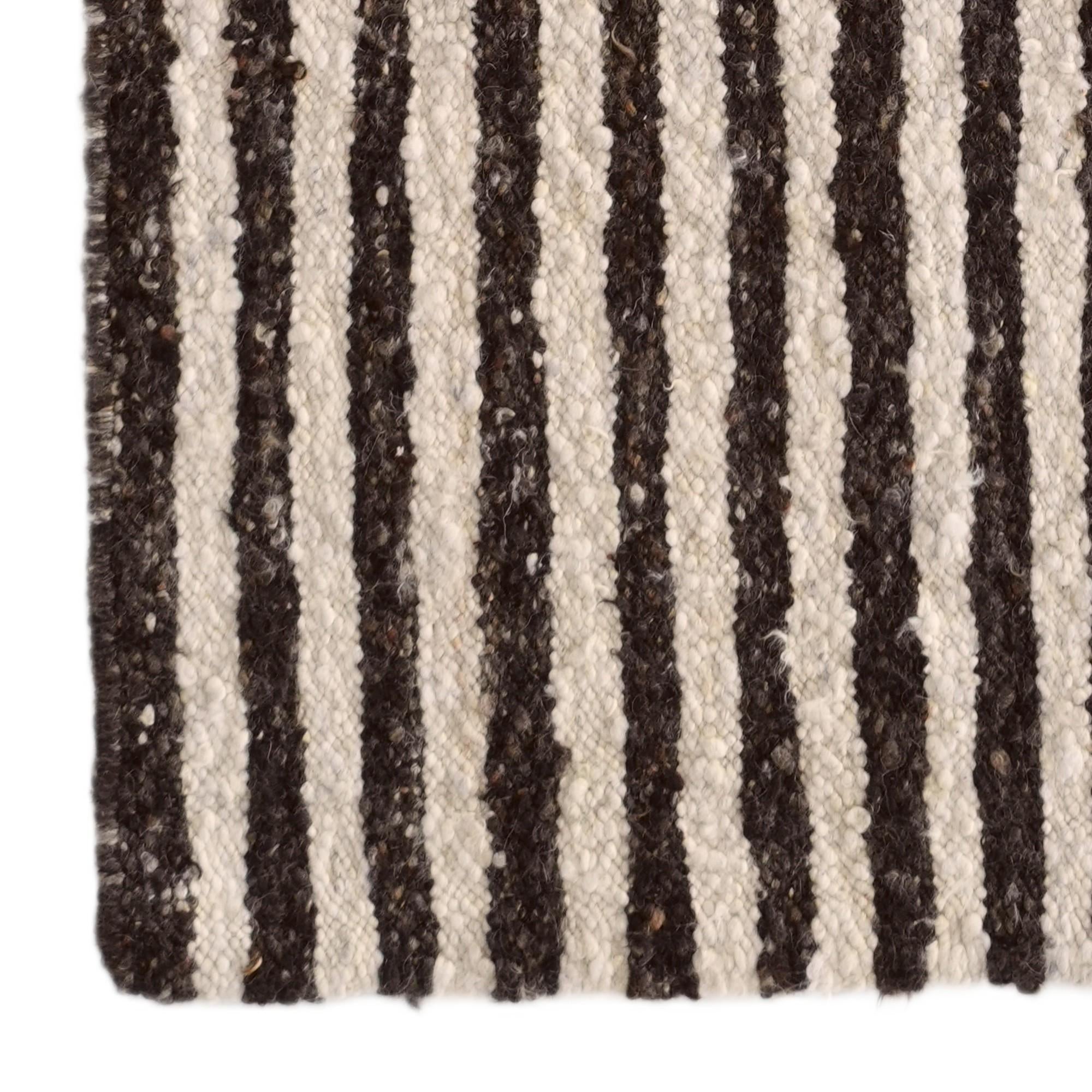 3' x 8' Hand Knotted Moroccan Wool Runner Rug