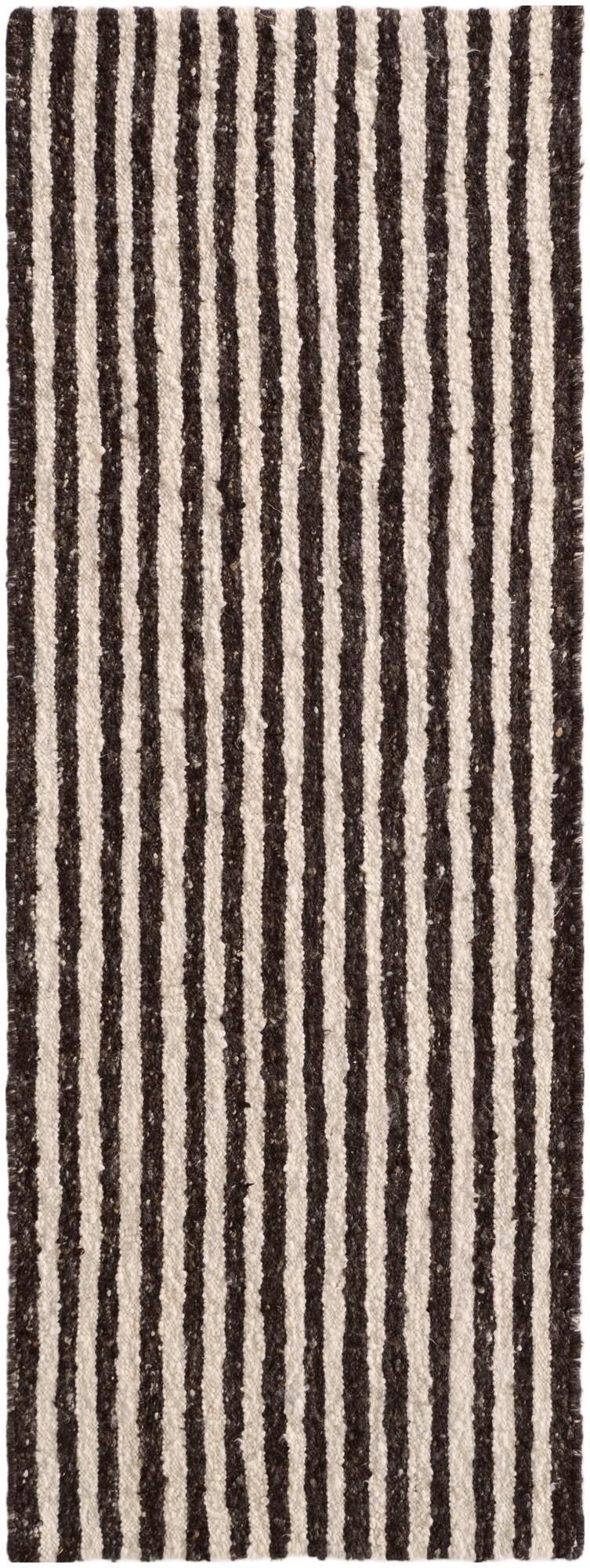 3' x 8' Hand Knotted Moroccan Wool Runner Rug