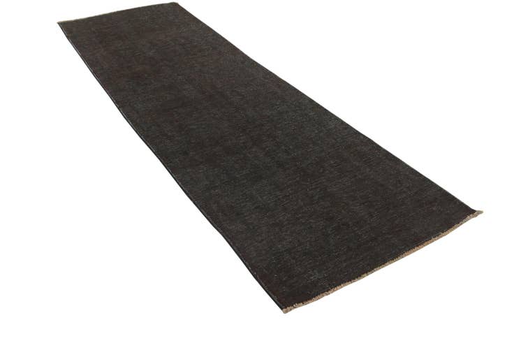 Detail image of 3' x 9' 6 Hand Knotted Ultra Vintage Persian Wool Runner Rug