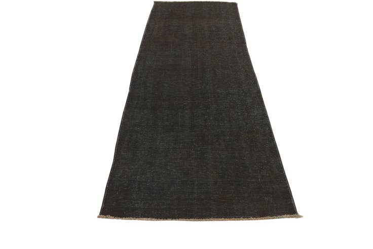 Detail image of 3' x 9' 6 Hand Knotted Ultra Vintage Persian Wool Runner Rug