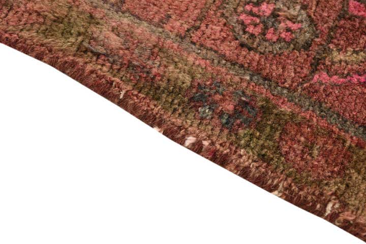 4' 10 x 9' 9 Hand Knotted Ultra Vintage Persian Wool Runner Rug
