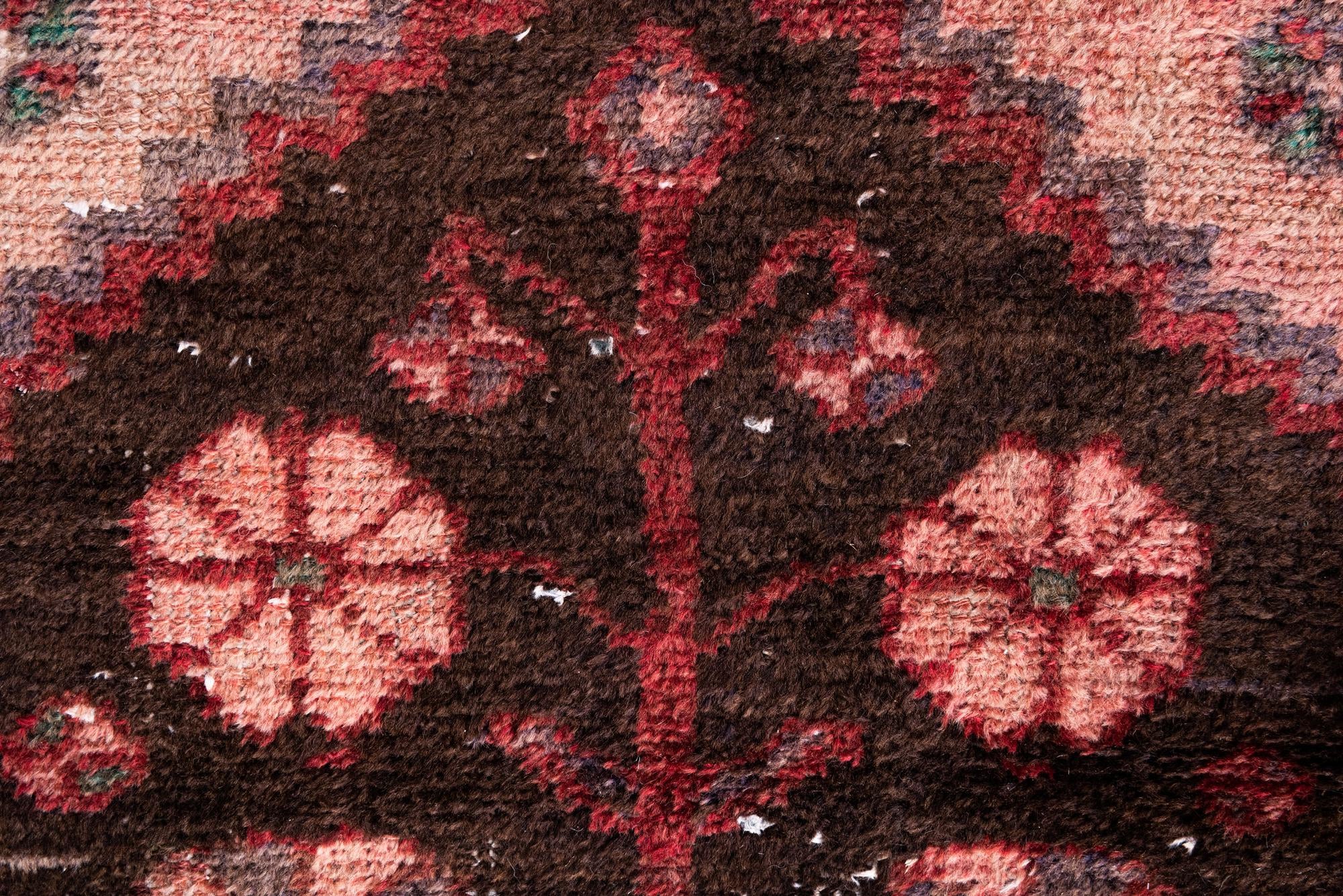 3' 4 x 6' 5 Hand Knotted Ultra Vintage Persian Wool Runner Rug