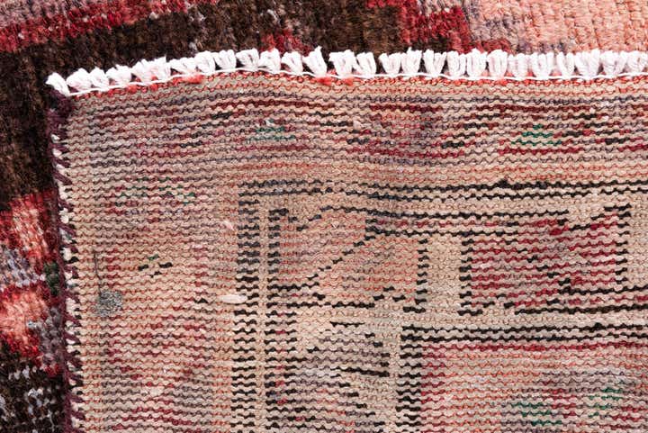 3' 4 x 6' 5 Hand Knotted Ultra Vintage Persian Wool Runner Rug