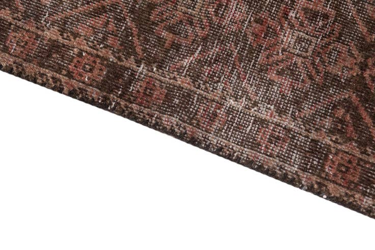 Detail image of 1' 10 x 5' 3 Hand Knotted Ultra Vintage Persian Wool Runner Rug