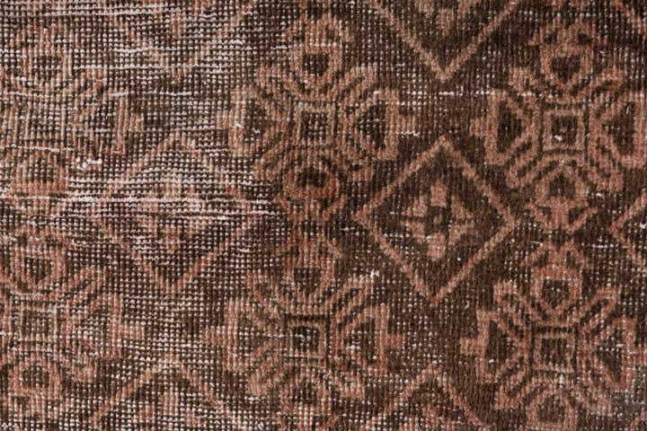 1' 10 x 5' 3 Hand Knotted Ultra Vintage Persian Wool Runner Rug