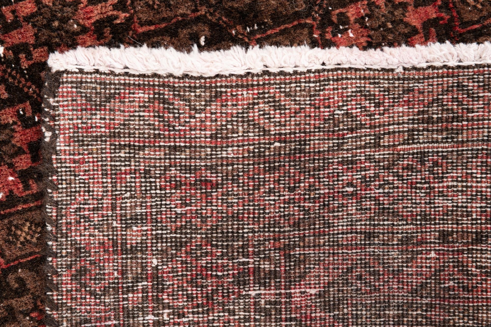 3' 3 x 6' 3 Hand Knotted Ultra Vintage Persian Wool Runner Rug