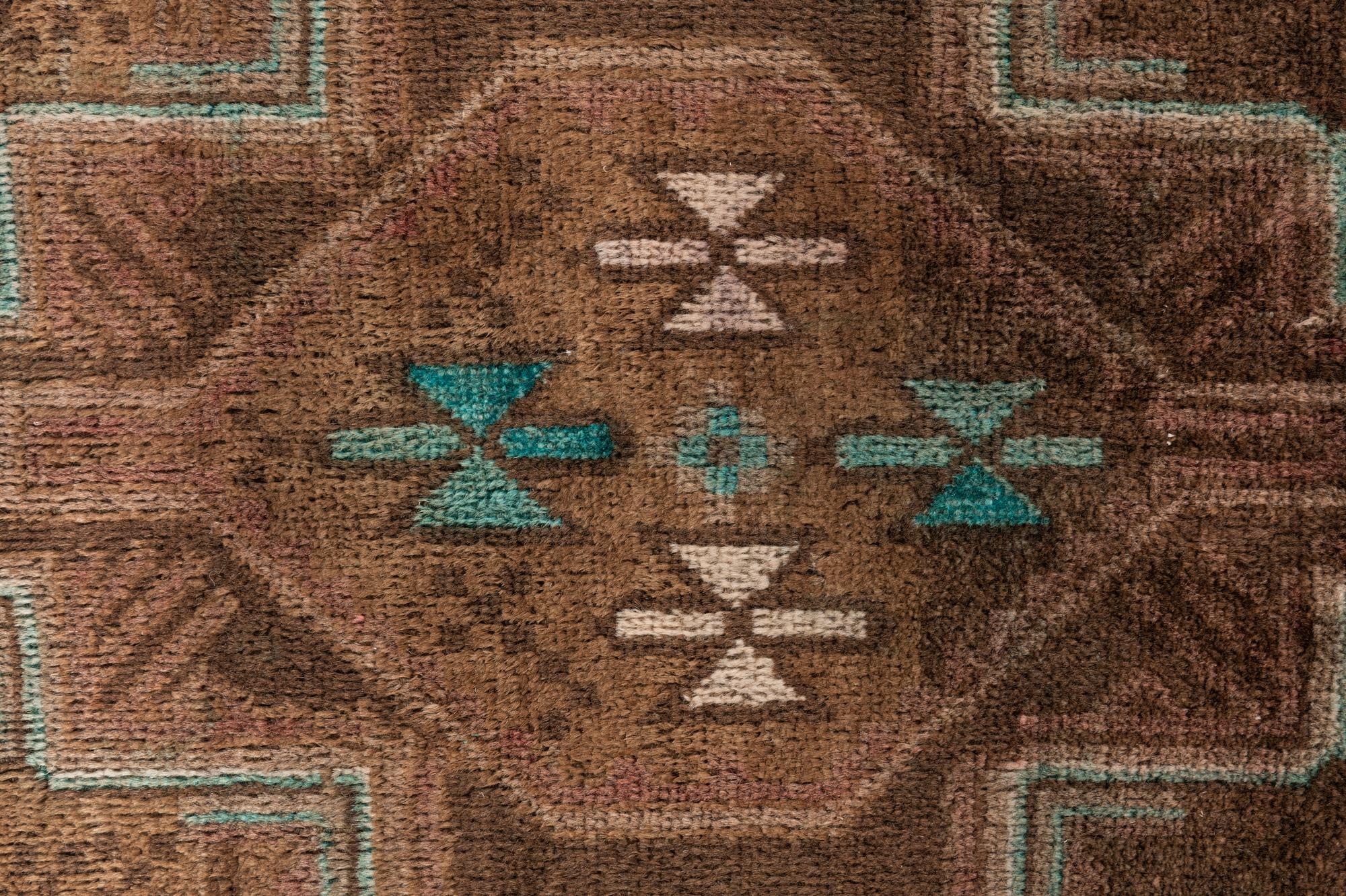 3' 1 x 6' Hand Knotted Ultra Vintage Persian Wool Runner Rug
