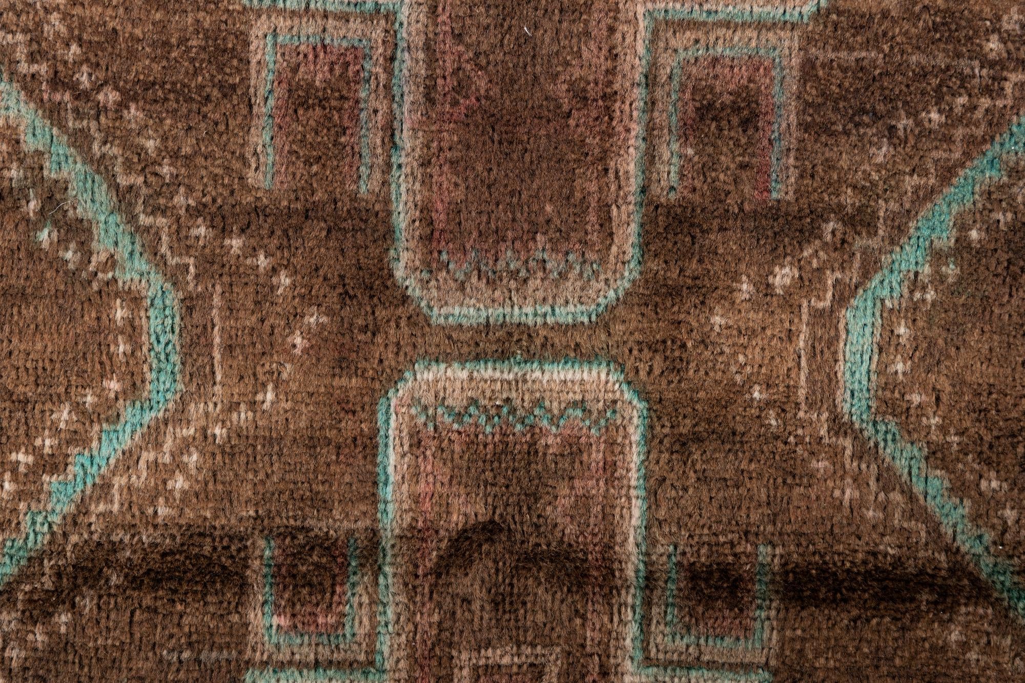 3' 1 x 6' Hand Knotted Ultra Vintage Persian Wool Runner Rug