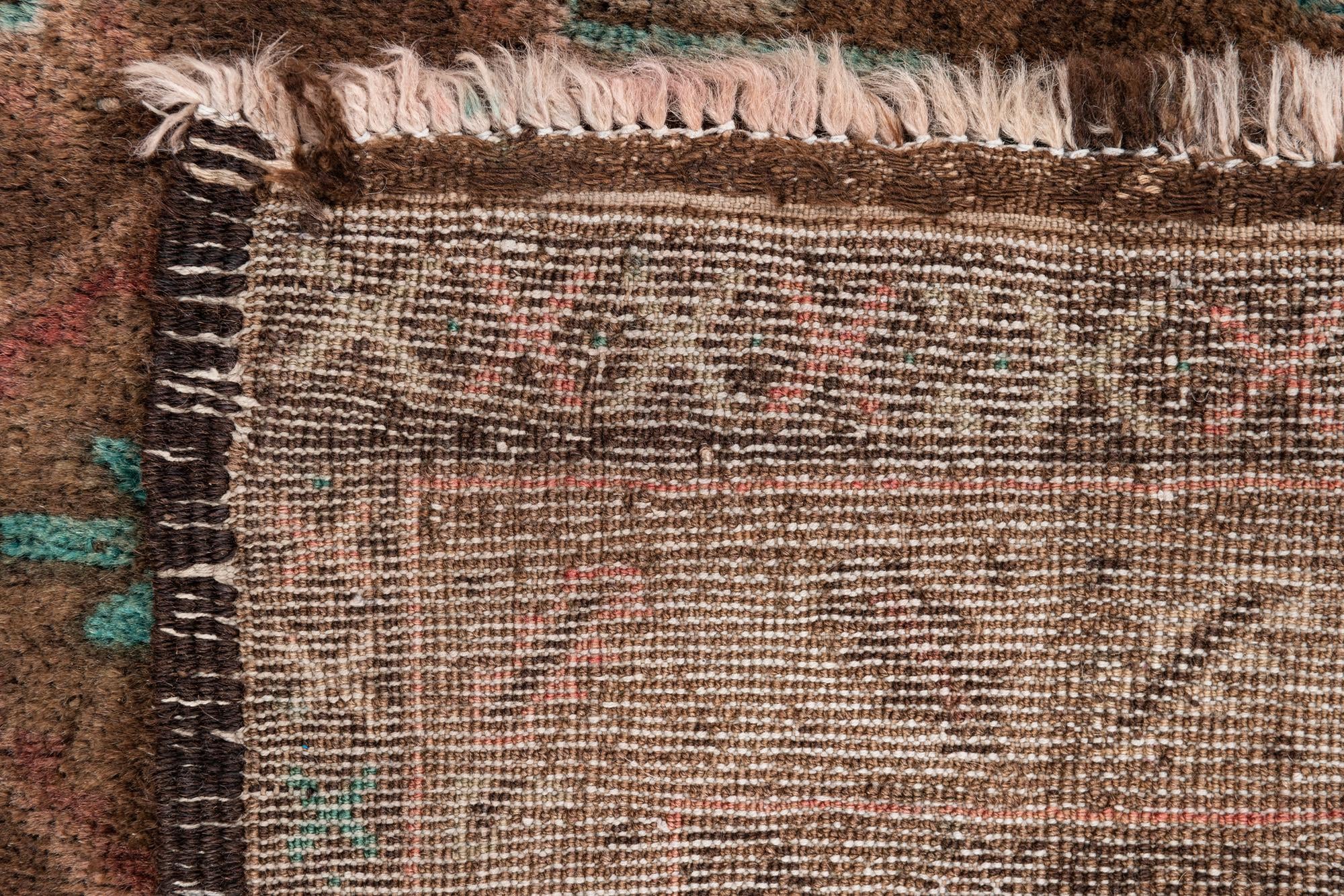 3' 1 x 6' Hand Knotted Ultra Vintage Persian Wool Runner Rug