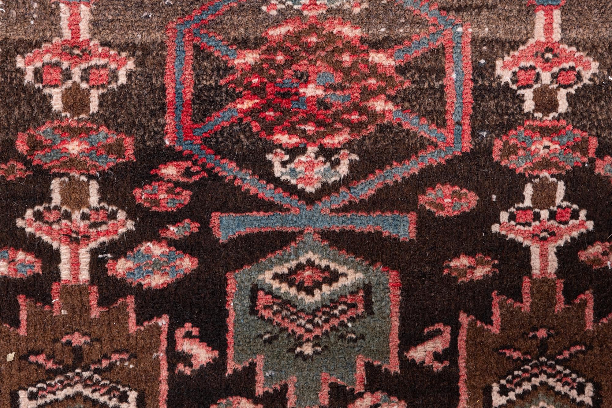 3' 1 x 7' 7 Hand Knotted Ultra Vintage Persian Wool Runner Rug