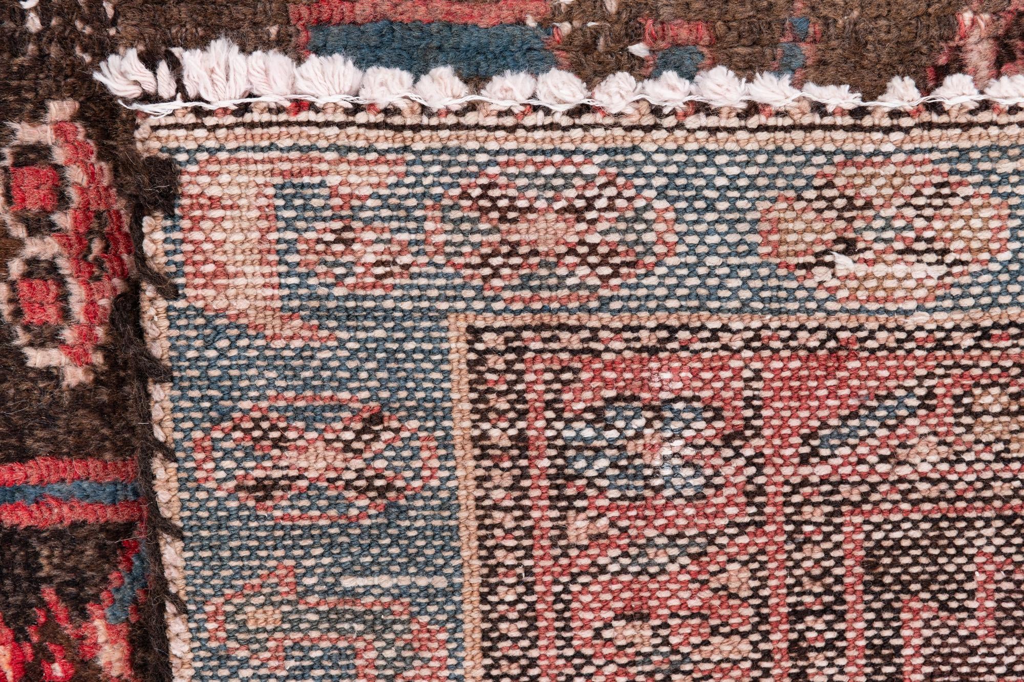 3' 1 x 7' 7 Hand Knotted Ultra Vintage Persian Wool Runner Rug