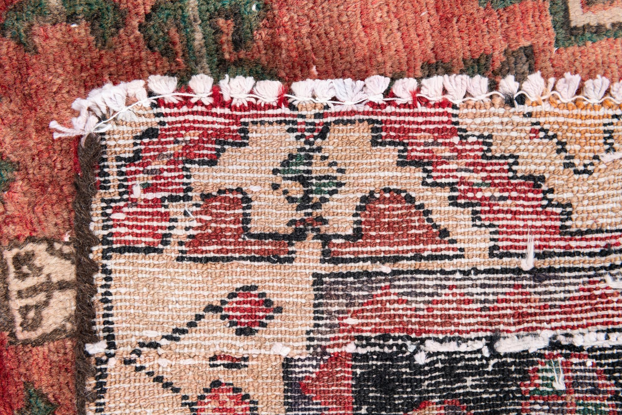 3' x 6' 1 Hand Knotted Ultra Vintage Persian Wool Runner Rug