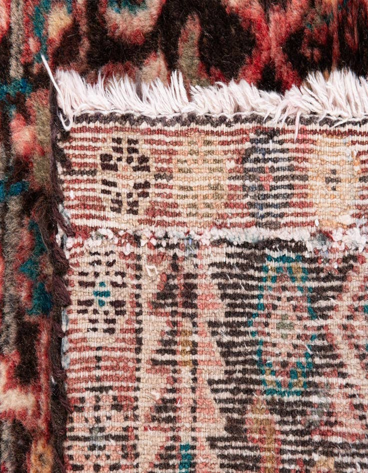 Detail image of 3' 1 x 9' Hand Knotted Ultra Vintage Persian Wool Runner Rug