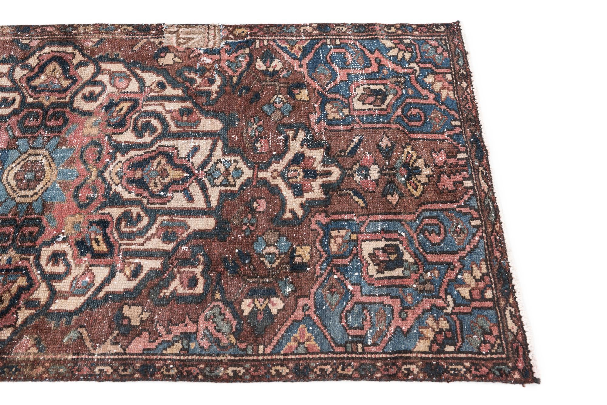 3' x 6' Hand Knotted Ultra Vintage Persian Wool Runner Rug