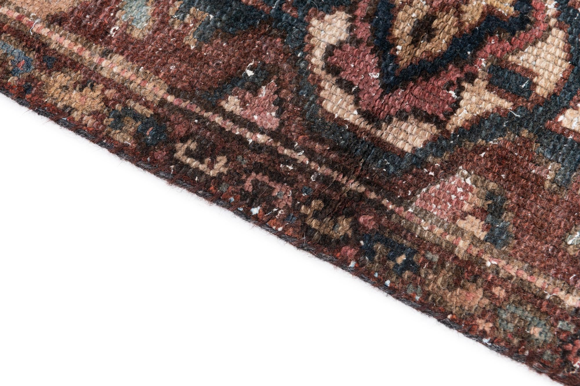 3' x 6' Hand Knotted Ultra Vintage Persian Wool Runner Rug