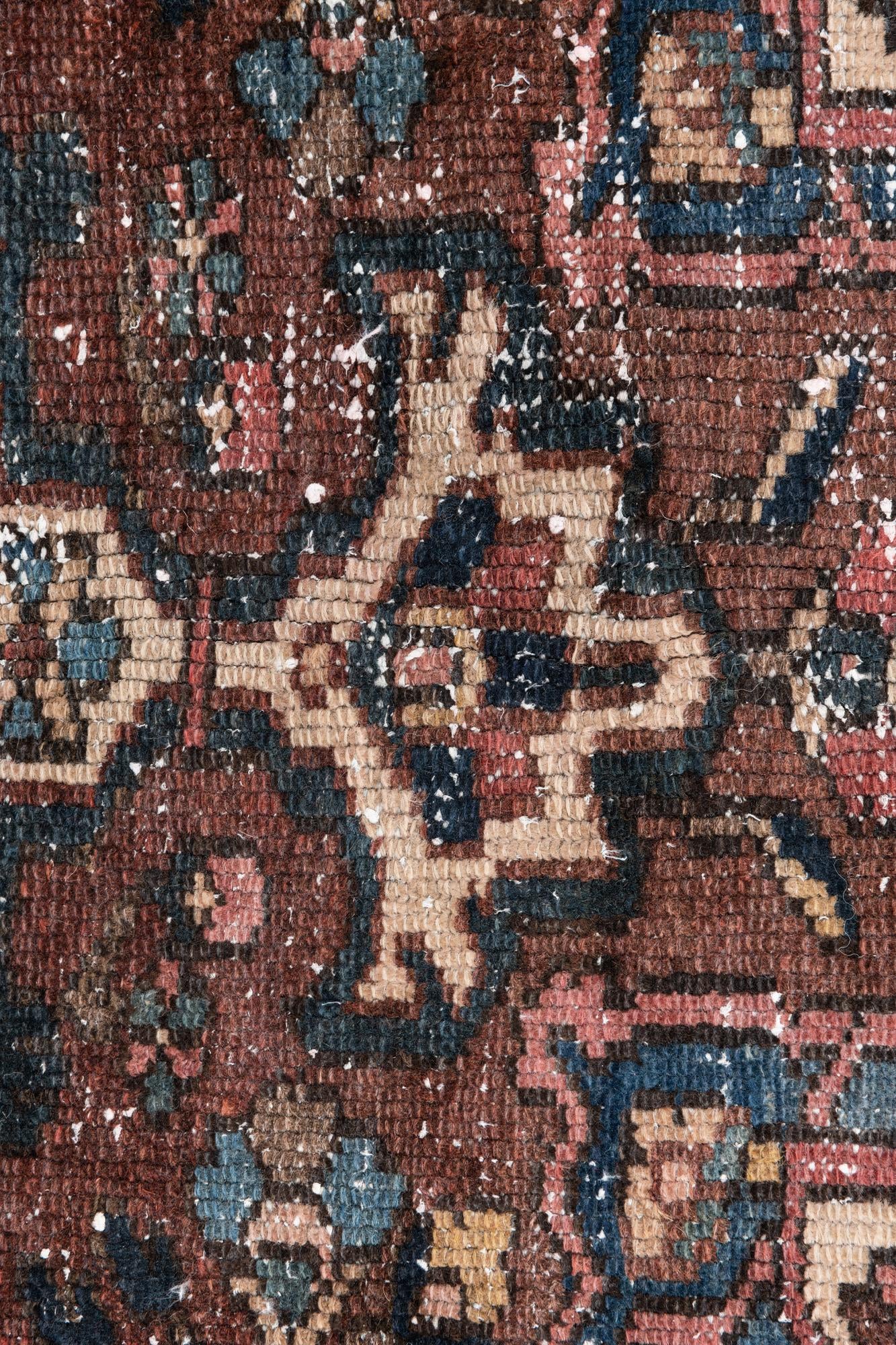 3' x 6' Hand Knotted Ultra Vintage Persian Wool Runner Rug