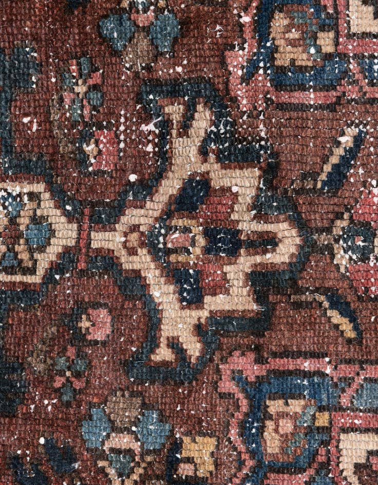 Detail image of 3' x 6'  Hand Knotted Ultra Vintage Persian Wool Runner Rug