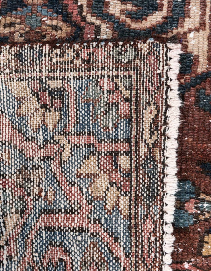 Detail image of 3' x 6'  Hand Knotted Ultra Vintage Persian Wool Runner Rug