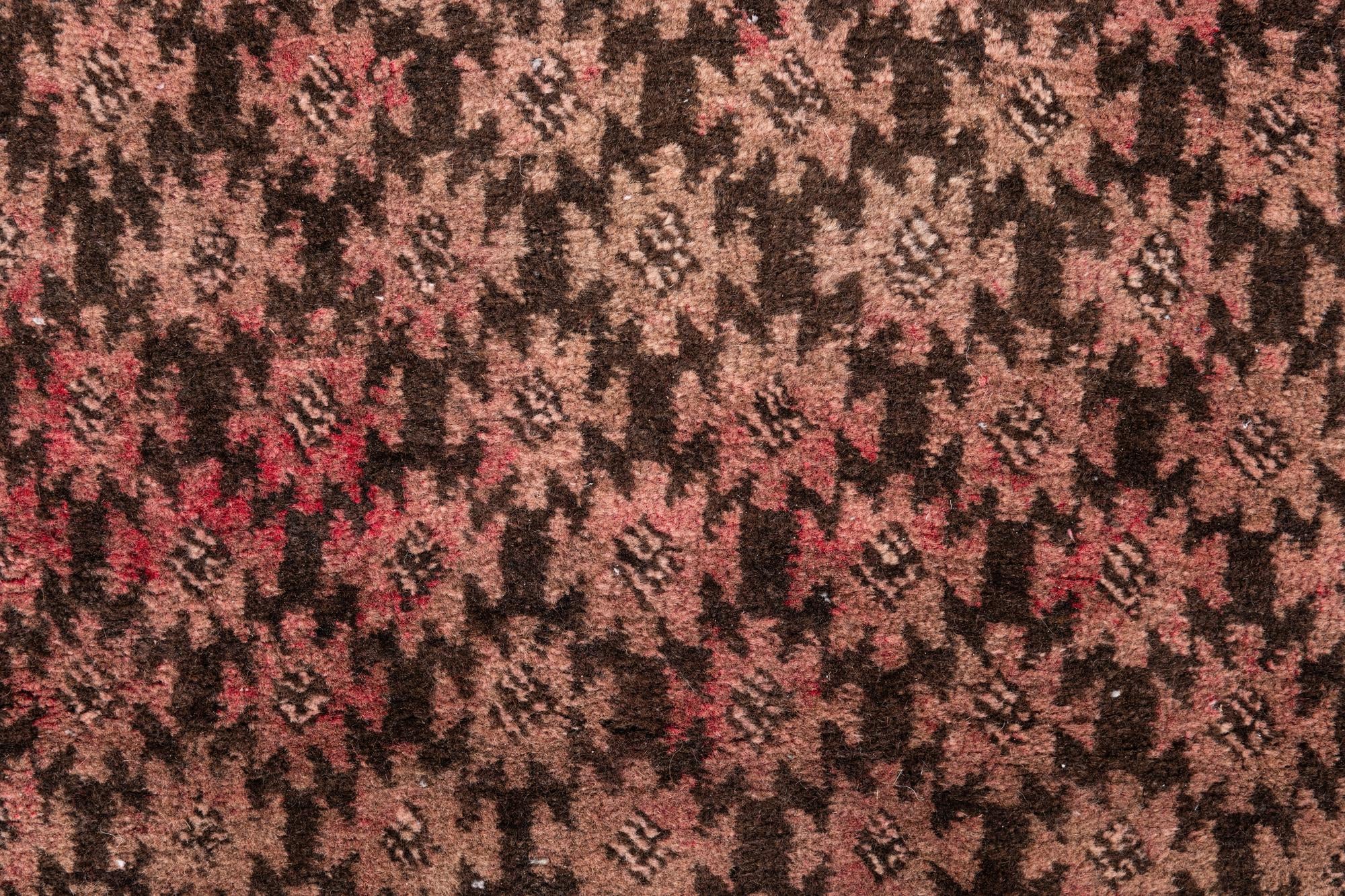 2' 7 x 5' 9 Hand Knotted Ultra Vintage Persian Wool Runner Rug