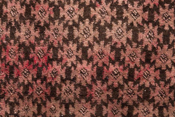 2' 7 x 5' 9 Hand Knotted Ultra Vintage Persian Wool Runner Rug