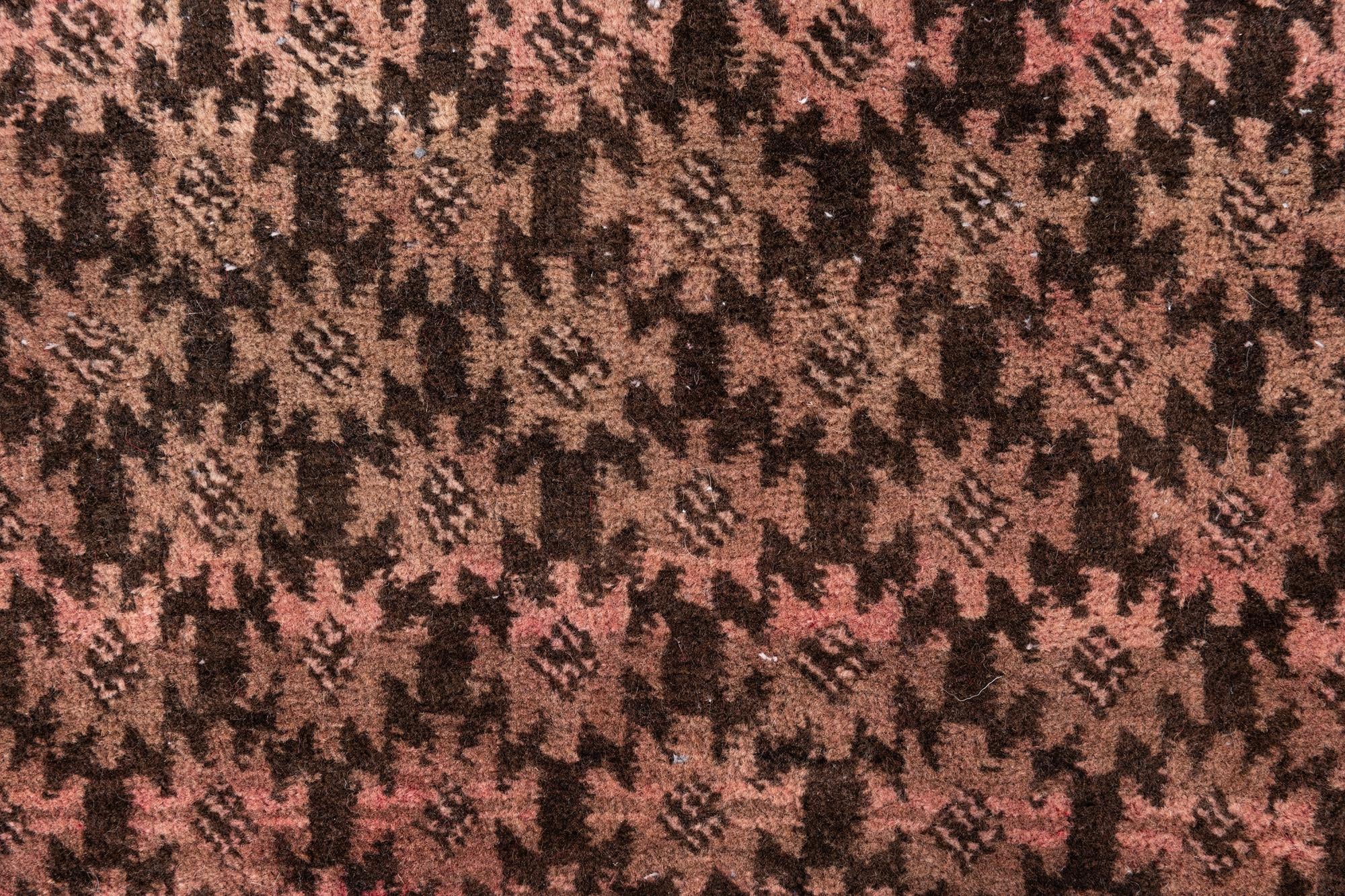 2' 7 x 5' 9 Hand Knotted Ultra Vintage Persian Wool Runner Rug