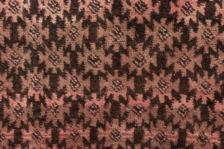 2' 7 x 5' 9 Hand Knotted Ultra Vintage Persian Wool Runner Rug