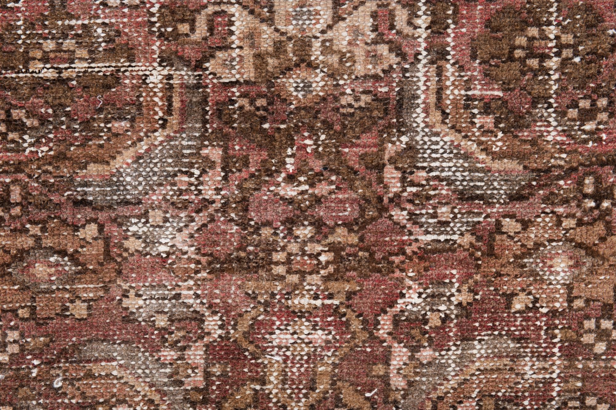 3' 6 x 9' 1 Hand Knotted Ultra Vintage Persian Wool Runner Rug