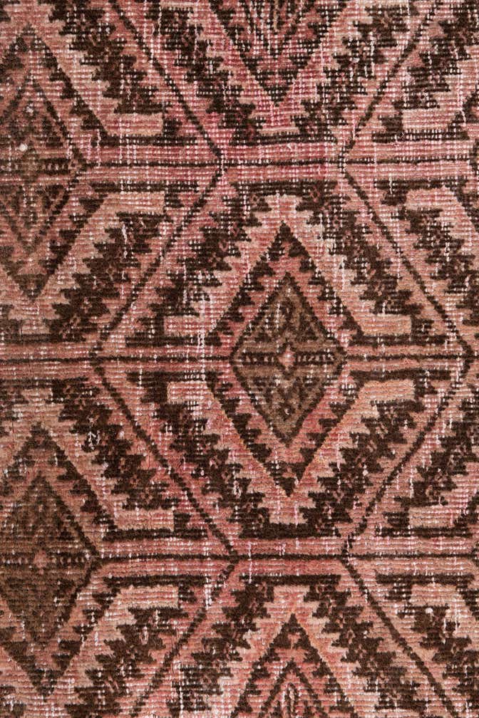 2' 8 x 5' 10 Hand Knotted Ultra Vintage Persian Wool Runner Rug
