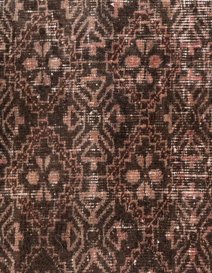 Detail image of 2' 1 x 5' 6 Hand Knotted Ultra Vintage Persian Wool Runner Rug