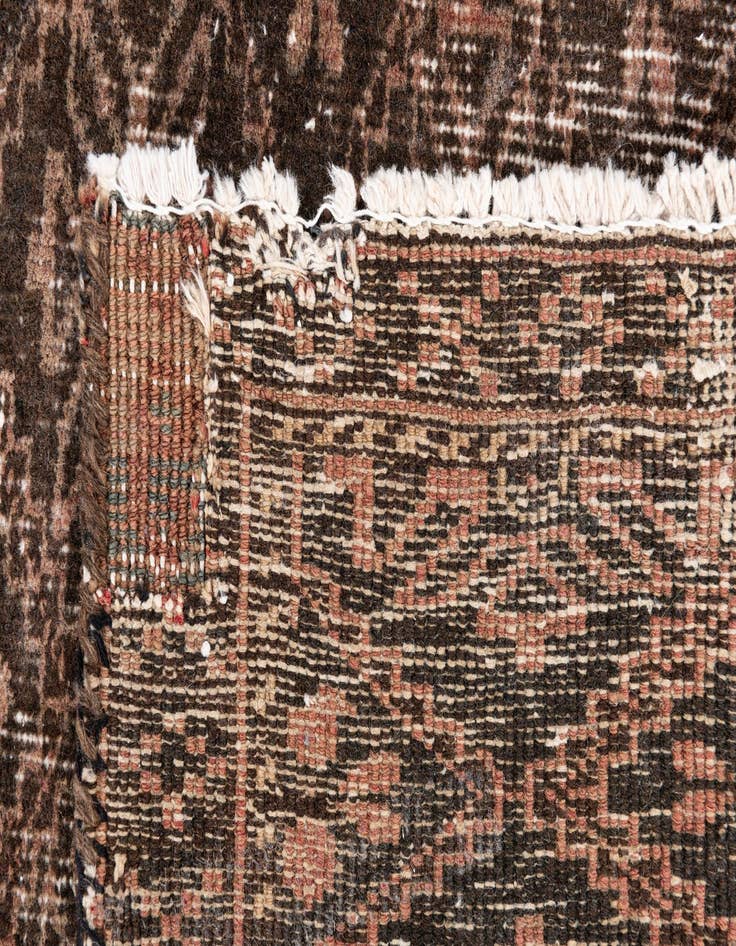 Detail image of 2' 1 x 5' 6 Hand Knotted Ultra Vintage Persian Wool Runner Rug