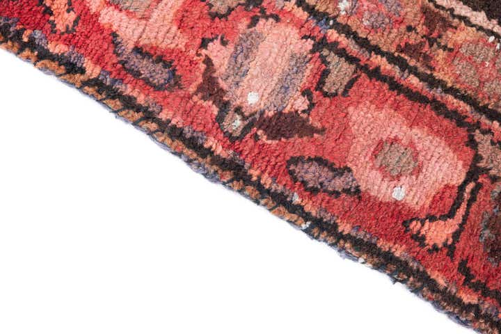 3' 3 x 10' 9 Hand Knotted Ultra Vintage Persian Wool Runner Rug