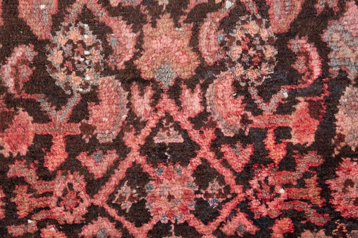 3' 3 x 10' 9 Hand Knotted Ultra Vintage Persian Wool Runner Rug