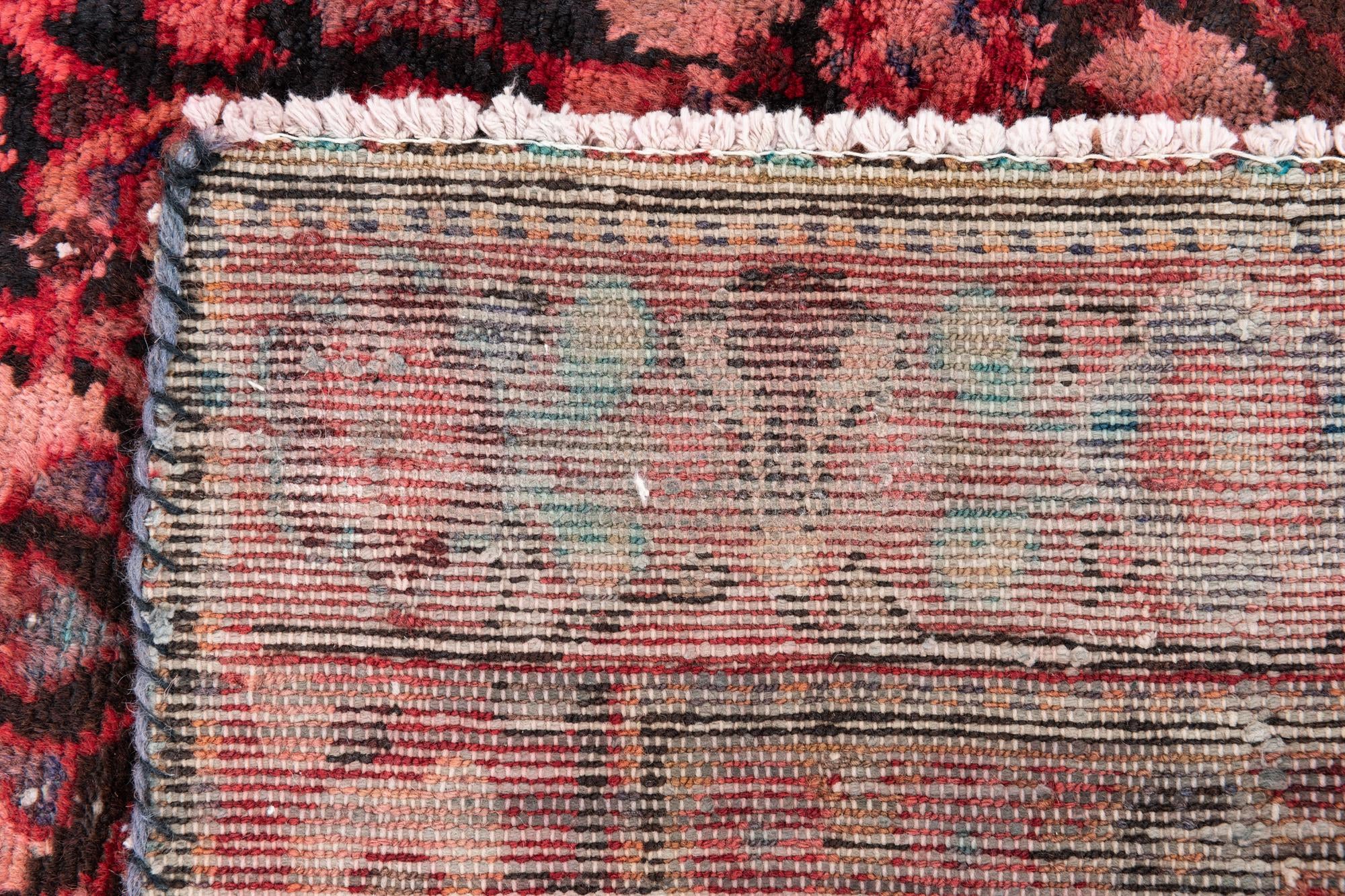3' 3 x 10' 9 Hand Knotted Ultra Vintage Persian Wool Runner Rug