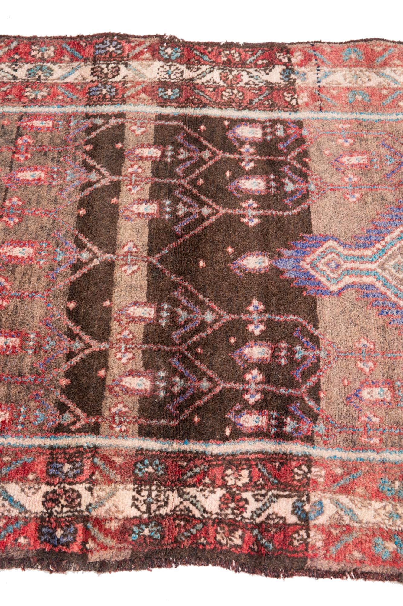 2' 6 x 8' 4 Hand Knotted Ultra Vintage Persian Wool Runner Rug