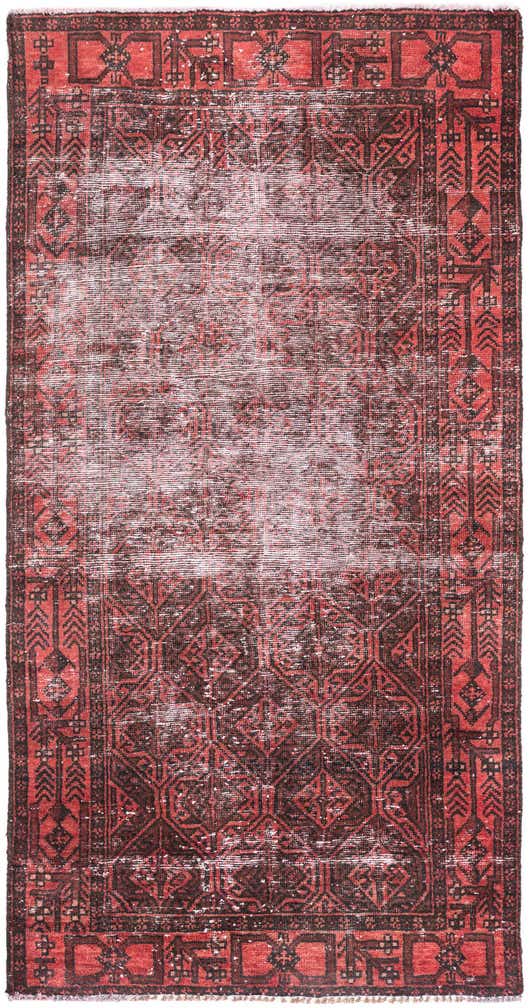 3' 1 x 6' Hand Knotted Ultra Vintage Persian Wool Runner Rug