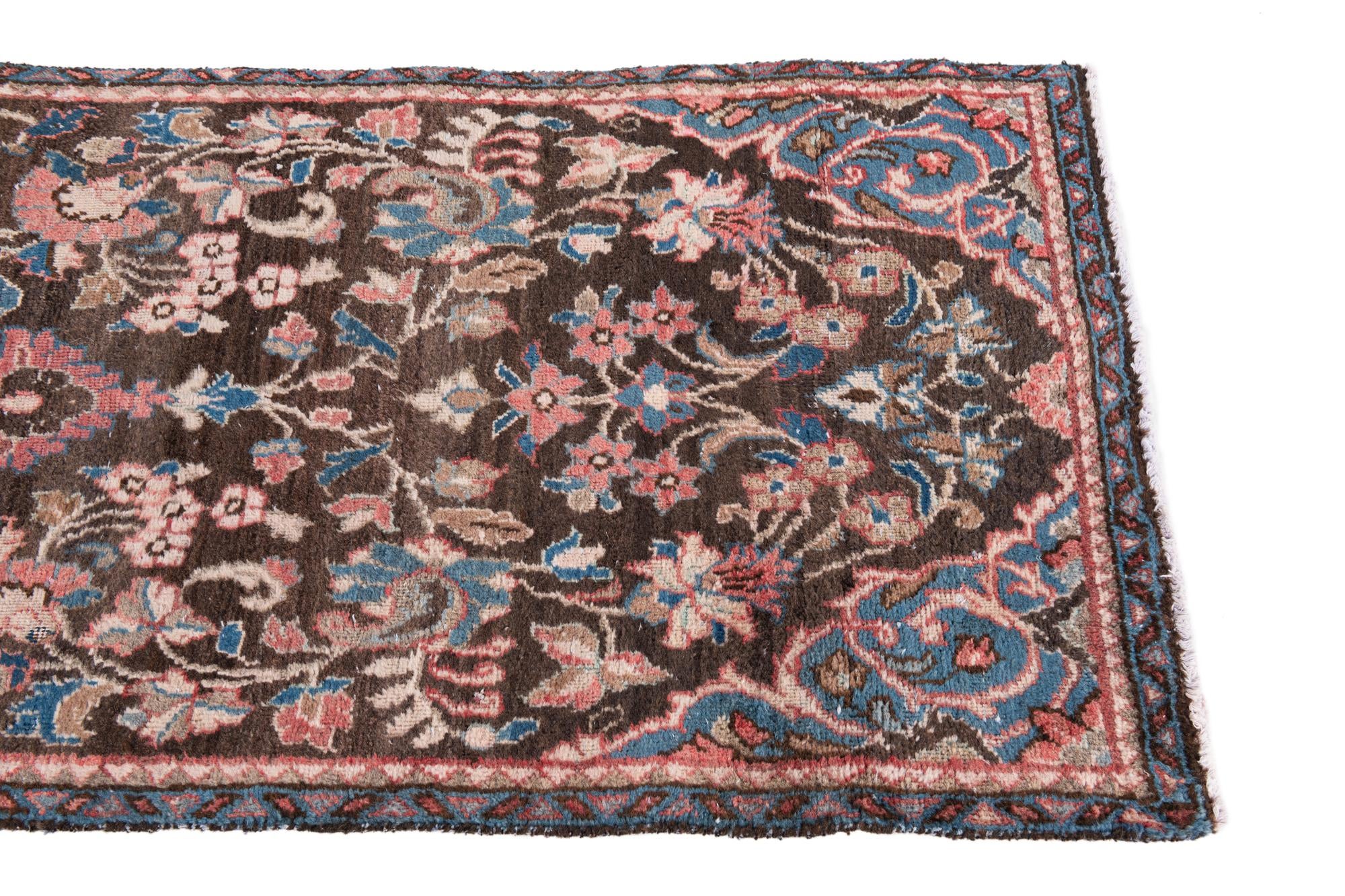 2' 6 x 8' 10 Hand Knotted Ultra Vintage Persian Wool Runner Rug