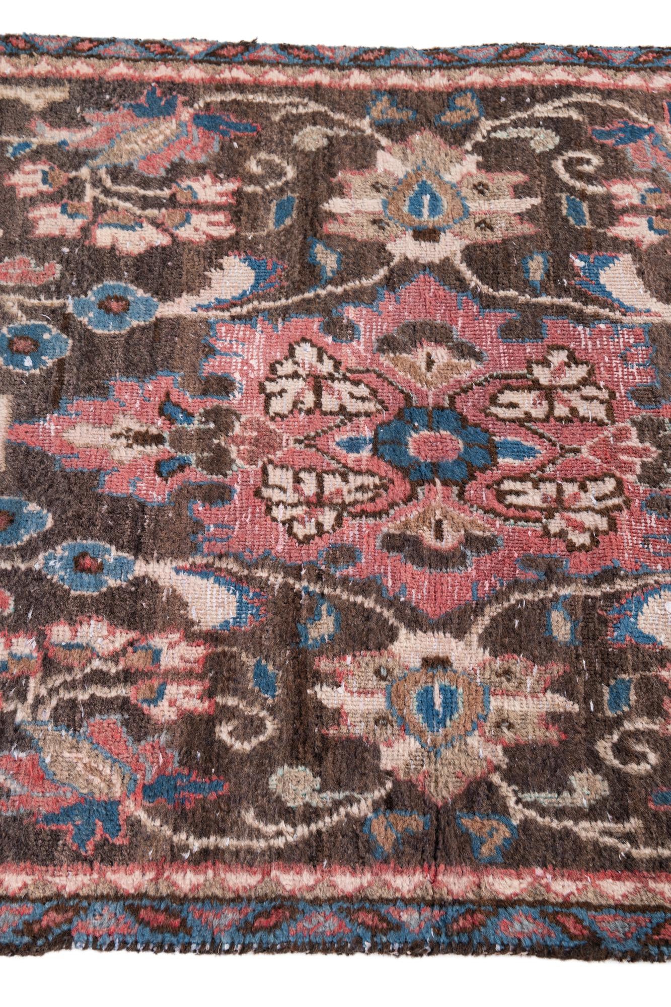 2' 6 x 8' 10 Hand Knotted Ultra Vintage Persian Wool Runner Rug