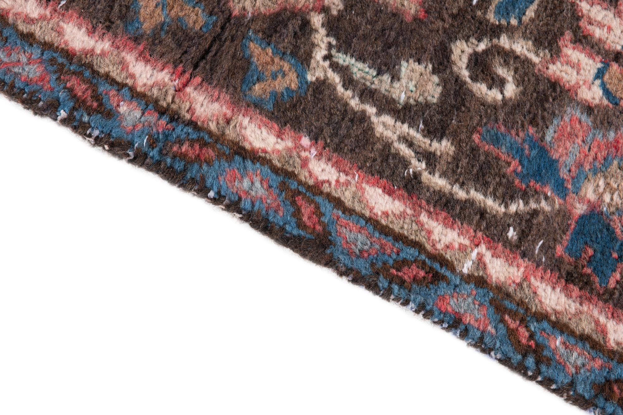 2' 6 x 8' 10 Hand Knotted Ultra Vintage Persian Wool Runner Rug