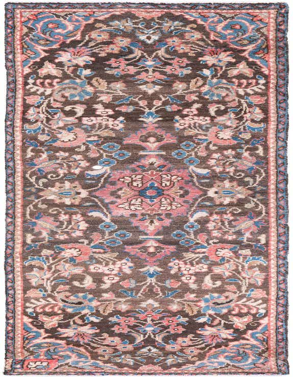 Primary image 2' 6 x 8' 10  Hand Knotted Ultra Vintage Persian Wool Runner Rug