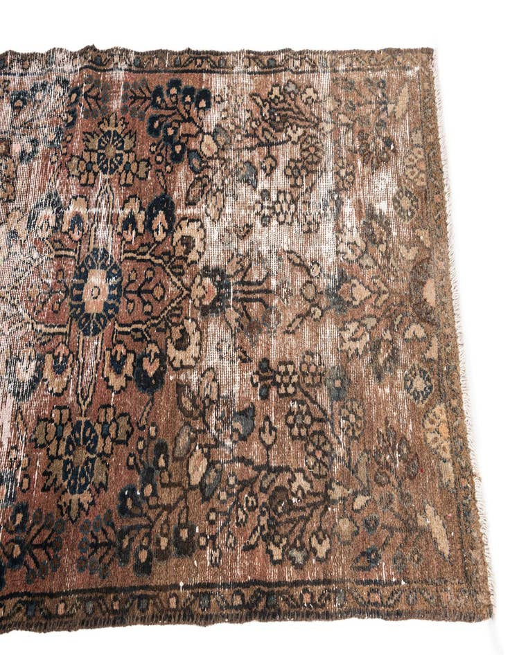Detail image of 2' 9 x 15'  Hand Knotted Ultra Vintage Persian Wool Runner Rug