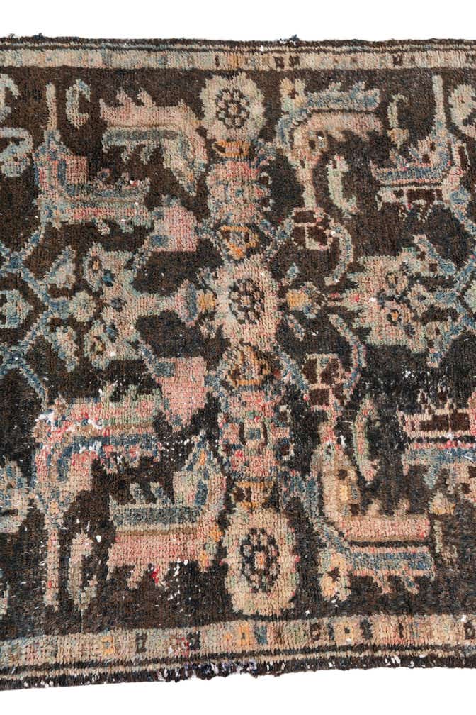 70cm x 235cm Handgeknüpft Ultra Vintage Persisch Wolle Läufer Teppich