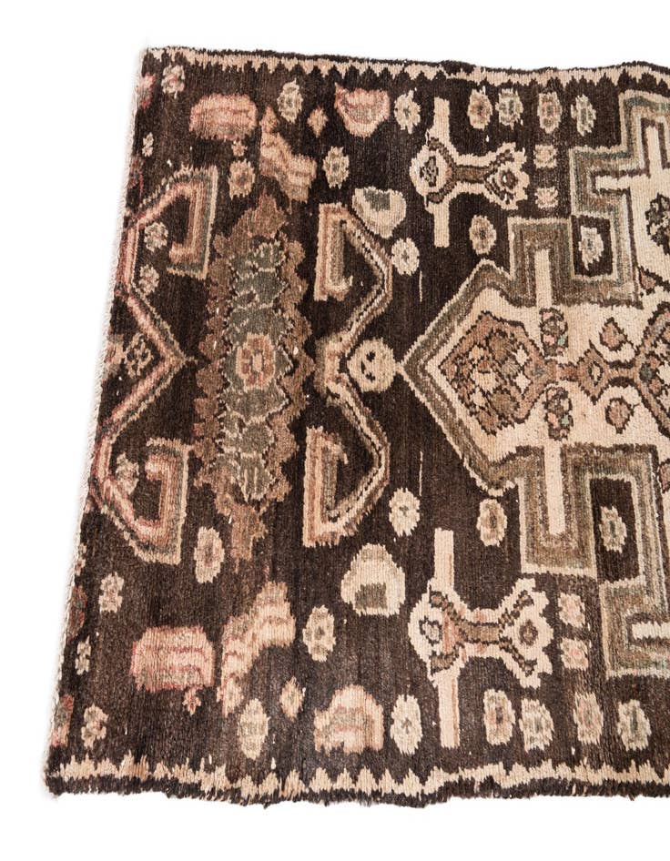 Detail image of 2' x 5' Hand Knotted Ultra Vintage Persian Wool Runner Rug