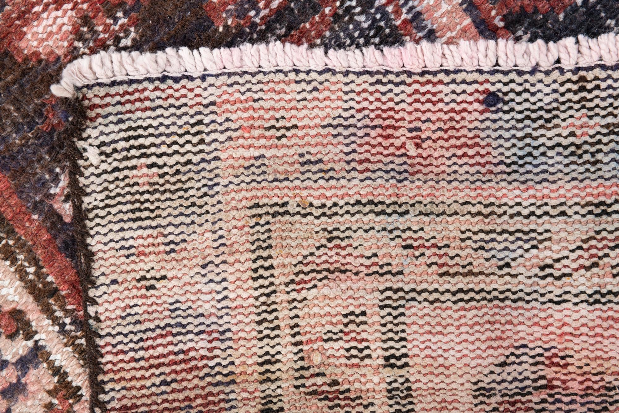 3' 2 x 6' 2 Hand Knotted Ultra Vintage Persian Wool Runner Rug